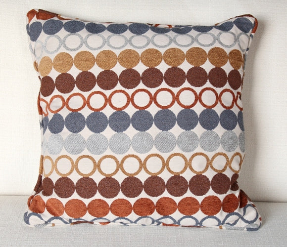 Earth Tone Dots Pillow