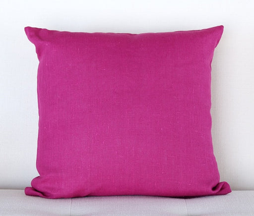 PIL178 Fuchsia Linen Pillow