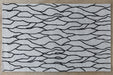 RUG353 - 5 x 8 Ink/Taupe Natural Wool Fiber & Cotton Rug