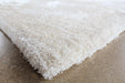 RUG363 - 5' x 8' Ecru Hand-Tufted Plush Rug