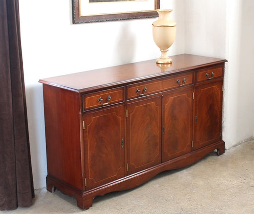 SB42 Mahogany Four Door Sideboard, Circa 1960