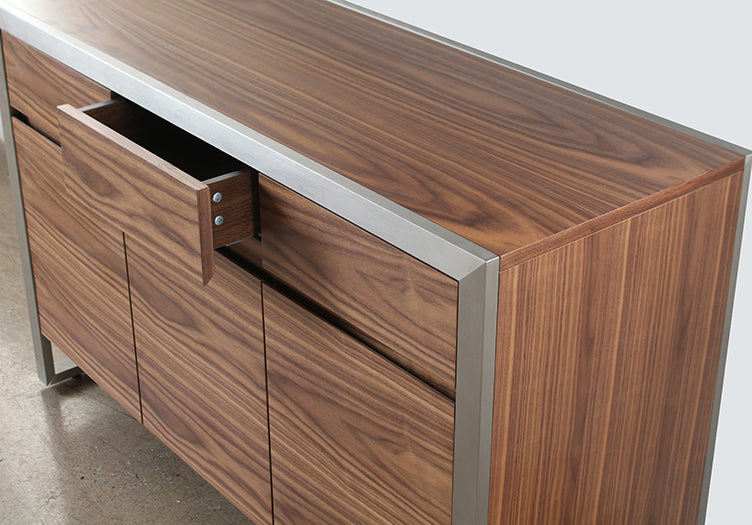 Moda Buffet in Natural Walnut