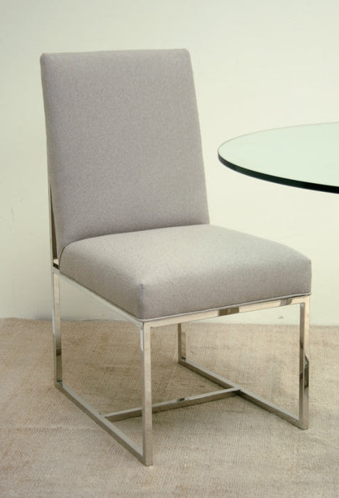 Mitchell Gold Gage Low Dining Chair in Ayers Dove