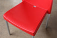 SC139 Red Contoured Stacking Side Chair 
