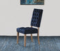 SC176 Rosalind Side Chair in Navy