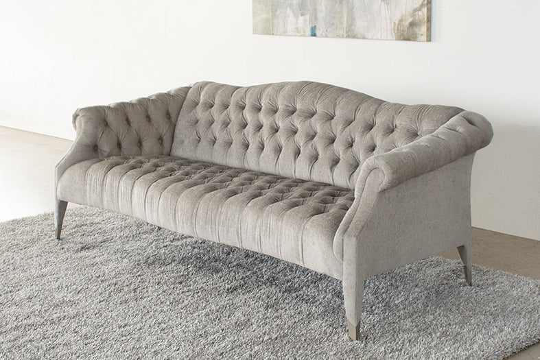SF208 - Tufted Camelback Sofa
