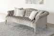 SF208 - Tufted Camelback Sofa