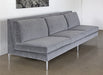 SF211 Armless Sofa in Sanibel Charcoal