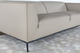 SF226 - Beige Leather Sofa