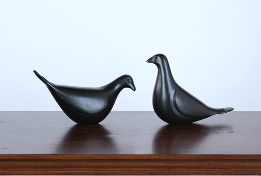 SFIG24 Pair of Bronze Quails