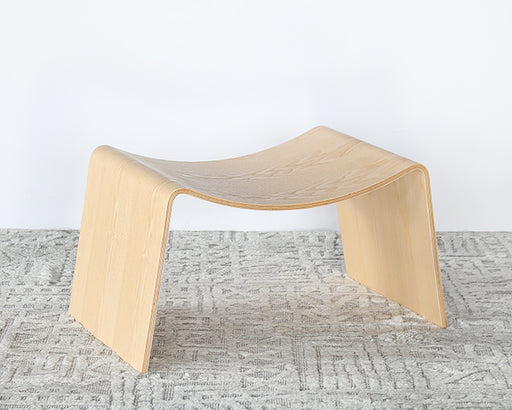ST102 - Modern Blonde Ash Bentwood Stool