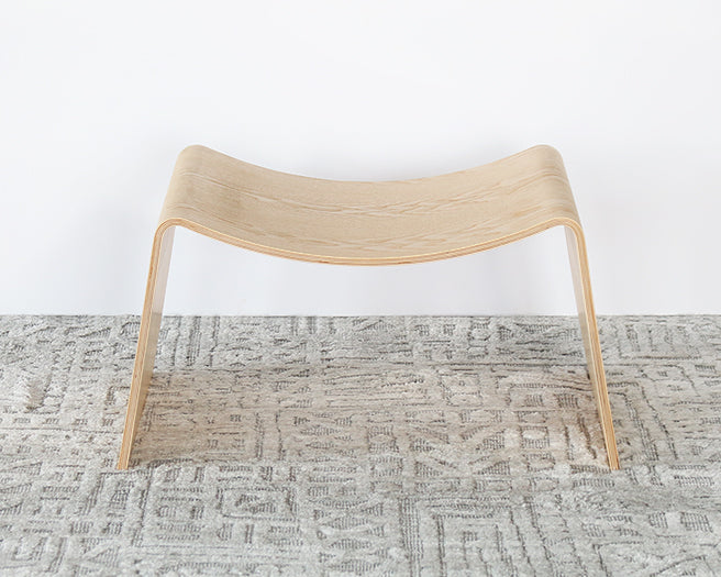 ST102 - Modern Blonde Ash Bentwood Stool