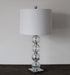 TL308 Amanda Crystal Glass Globe Table Lamp