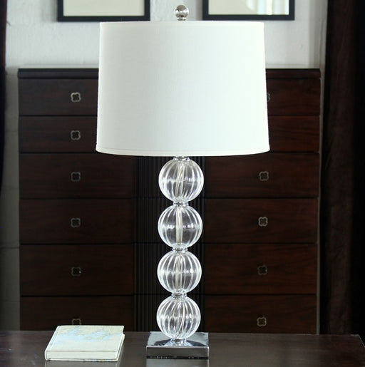 TL308 Amanda Crystal Glass Globe Lamp