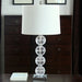 TL308 Amanda Crystal Glass Globe Lamp