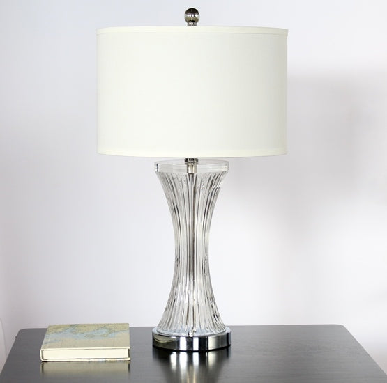 TL311 Clear Glass Table Lamp