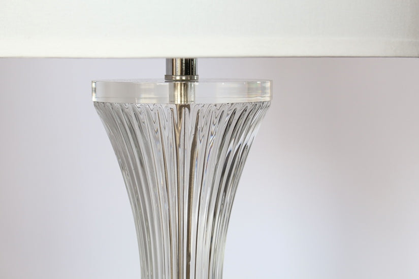 TL311 Clear Glass Table Lamp
