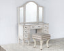 ST64 Mia Stool in Vintage Ivory Finish