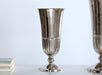 VASE198 Small Nickel Fluted VaseSmall Nickel Fluted Vase